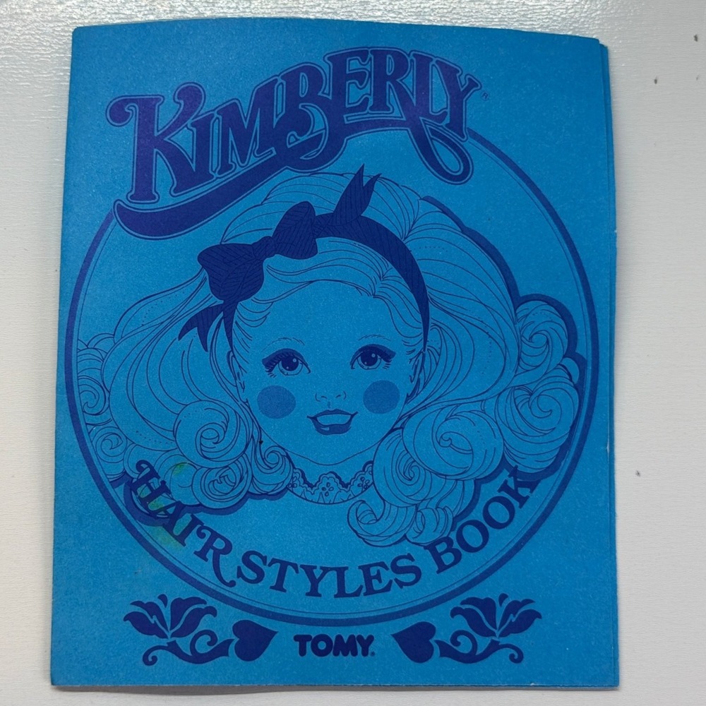 Vintage TOMY Kimberly Doll Hairstyles Book Booklet Guide Manual Instructions